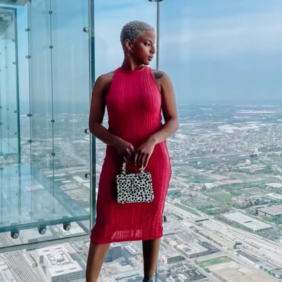 Zara Dresses & Skirts - Zara CABLE KNIT DRESS size M